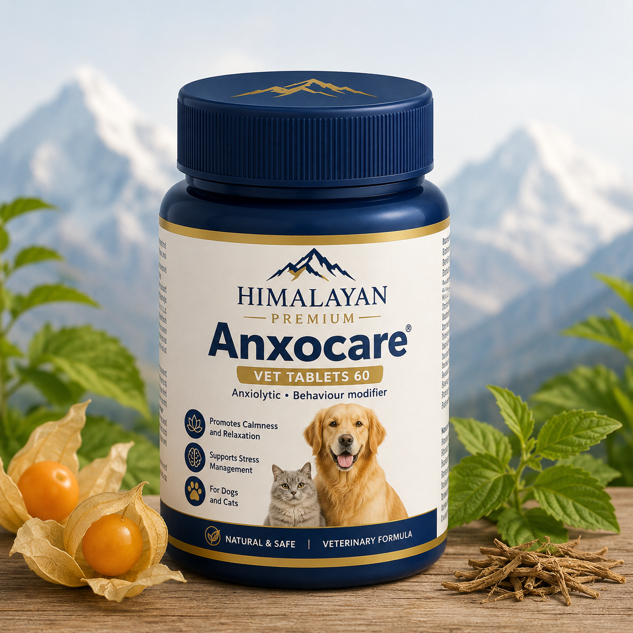 Himalayan Premium Anxocare Vet Tablets